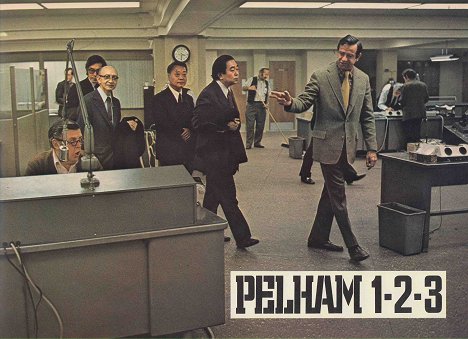 Conrad Yama, Walter Matthau - The Taking of Pelham One Two Three - Cartões lobby