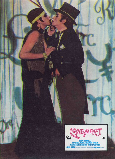Liza Minnelli, Joel Grey - Cabaret - Lobbykarten