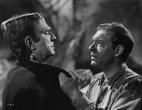 Bela Lugosi, Lon Chaney Jr. - Frankenstein a Vlkodlak - Z filmu