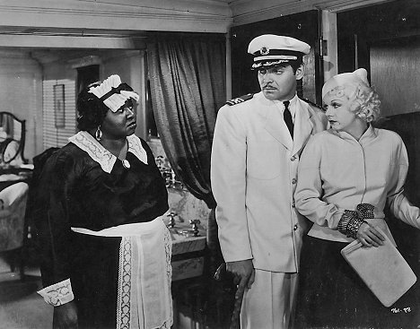 Hattie McDaniel, Clark Gable, Jean Harlow