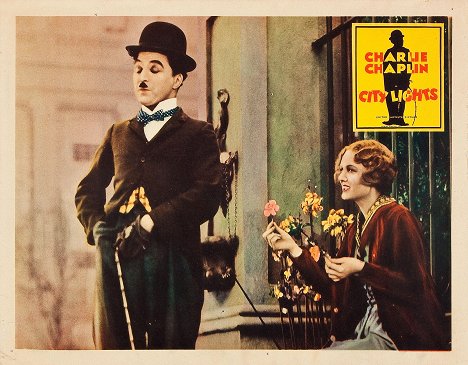 Charlie Chaplin, Virginia Cherrill - City Lights - Lobby Cards