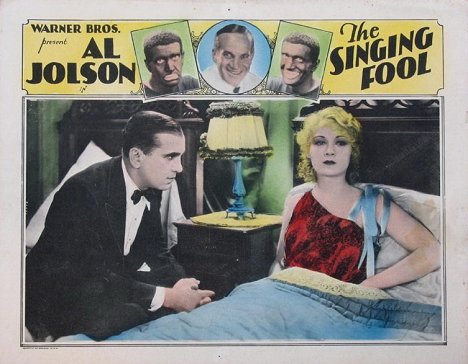 Al Jolson, Josephine Dunn - The Singing Fool - Lobbykarten