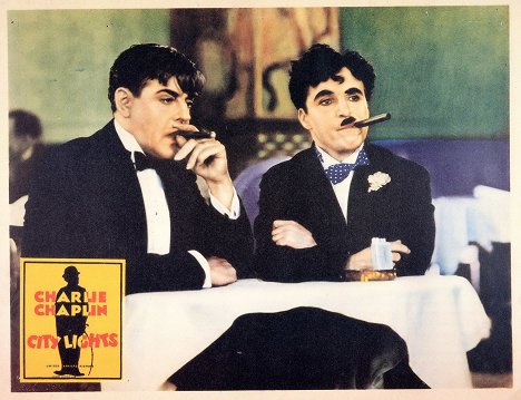 Harry Myers, Charlie Chaplin - Światła wielkiego miasta - Lobby karty
