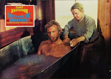 Clint Eastwood, Billy Curtis - O Pistoleiro do Diabo - Cartões lobby