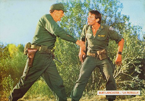 Burt Lancaster, Marc Singer - Go Tell the Spartans - Lobby karty