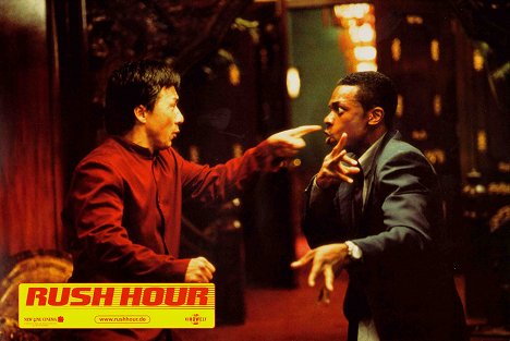 Jackie Chan, Chris Tucker - Rush Hour - Cartes de lobby