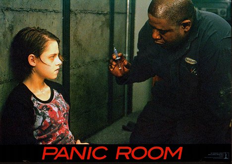 Kristen Stewart, Forest Whitaker - Panic Room - Lobby Cards