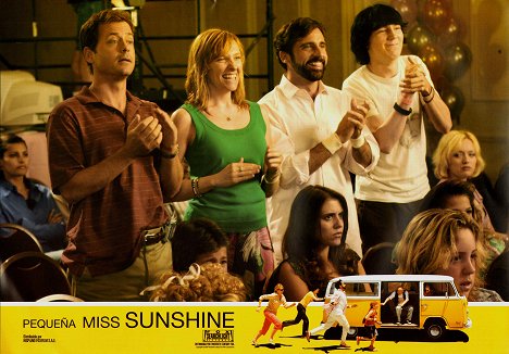 Greg Kinnear, Toni Collette, Steve Carell, Paul Dano - Little Miss Sunshine - Lobbykarten