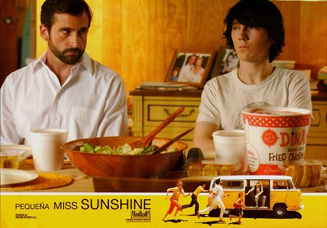 Steve Carell, Paul Dano - Little Miss Sunshine - Cartes de lobby