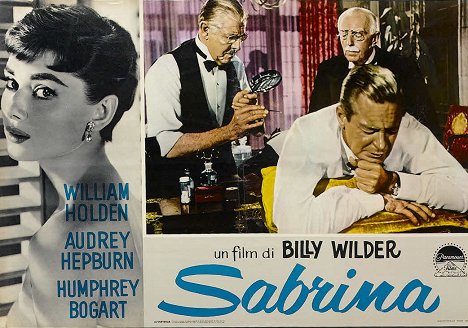 Paul Harvey, Walter Hampden, William Holden - Sabrina - Cartões lobby