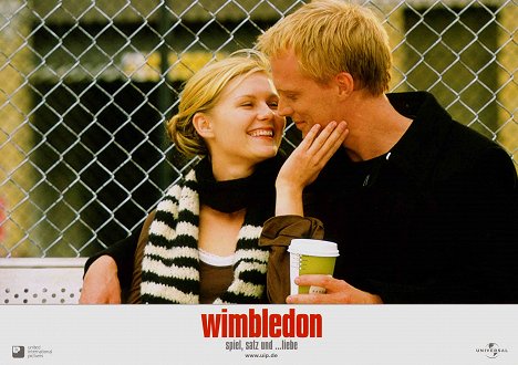 Kirsten Dunst, Paul Bettany - Wimbledon - Spiel, Satz und... Liebe - Lobbykarten