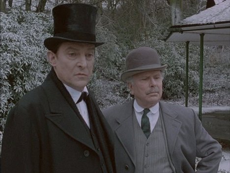 Jeremy Brett, Edward Hardwicke - Sherlock Holmes emlékiratai - Karácsonyi ajándék - Filmfotók