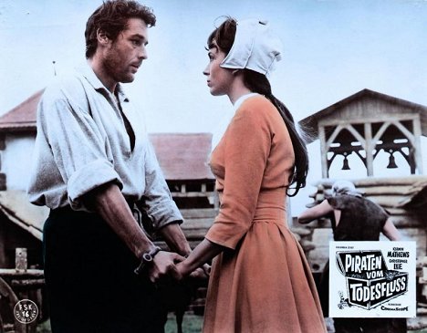 Kerwin Mathews, Marla Landi - The Pirates of Blood River - Lobby Cards