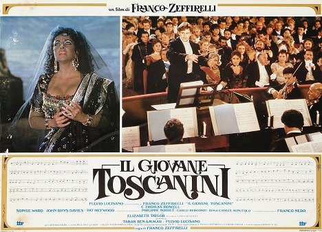 Elizabeth Taylor - Il giovane Toscanini - Lobbykarten