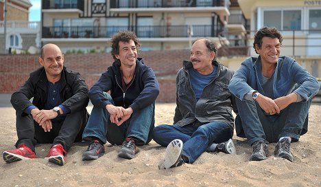 Bernard Campan, Eric Elmosnino, Jean-Pierre Darroussin, Marc Lavoine - Le Coeur des hommes 3 - Filmfotos