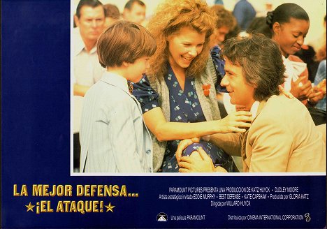 Kate Capshaw, Dudley Moore - Best Defense - Lobby Cards
