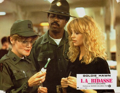 Eileen Brennan, Hal Williams, Goldie Hawn - Private Benjamin - Cartões lobby