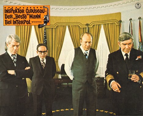 Jerry Stovin, Byron Kane, Dick Crockett, Robert Beatty - Inspector Clouseau, der beste Mann bei Interpol - Lobbykarten