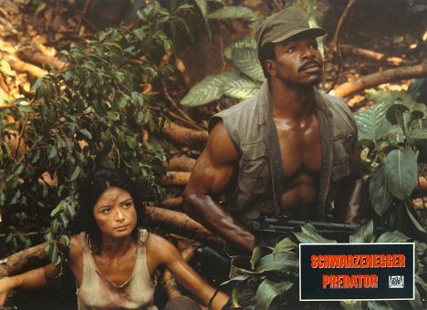 Elpidia Carrillo, Carl Weathers - Predator - Lobbykaarten