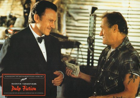 Harvey Keitel, Dick Miller - Pulp Fiction - Lobbykarten