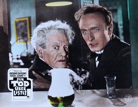 Michael Ripper, Anton Diffring - The Man Who Could Cheat Death - Lobby Cards