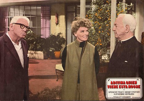 Spencer Tracy, Katharine Hepburn, Cecil Kellaway - Guess Who's Coming to Dinner - Lobbykaarten
