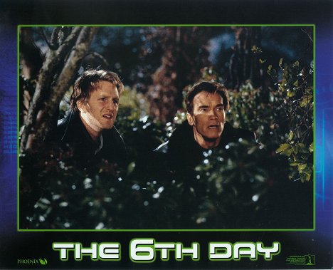 Michael Rapaport, Arnold Schwarzenegger - 6-ty dzień - Lobby karty