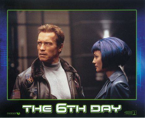 Arnold Schwarzenegger, Sarah Wynter - The 6th Day - Lobby Cards