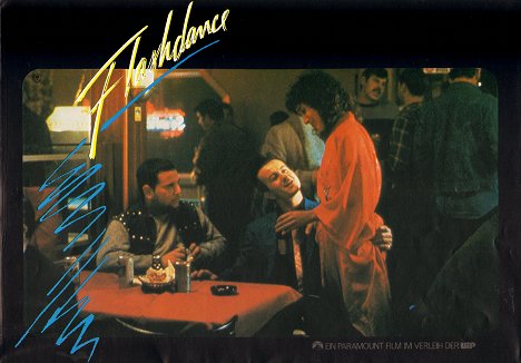 Malcolm Danare, Lee Ving, Jennifer Beals - Flashdance - Cartões lobby
