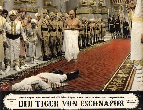 Valerij Inkižinov - The Tiger of Eschnapur - Lobby Cards
