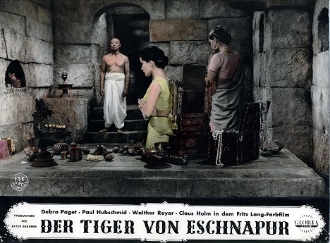 Valerij Inkižinov - Der Tiger von Eschnapur - Lobbykarten