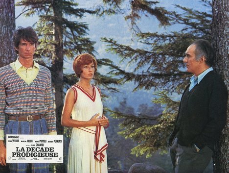 Anthony Perkins, Marlène Jobert, Michel Piccoli - Pimeä kuilu - Mainoskuvat