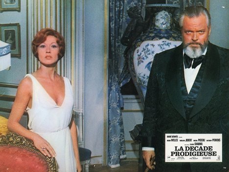 Marlène Jobert, Orson Welles - La Décade prodigieuse - Vitrinfotók