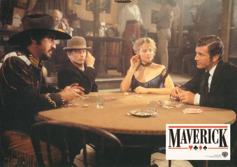 Alfred Molina, Max Perlich, Jodie Foster, Mel Gibson - Maverick - Lobby karty