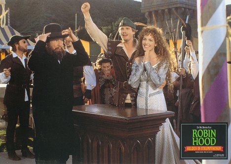 Mel Brooks, Cary Elwes, Amy Yasbeck - Robin Hood: Faceci w rajtuzach - Lobby karty