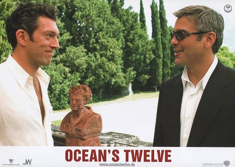 Vincent Cassel, George Clooney - Ocean's Twelve - Cartes de lobby