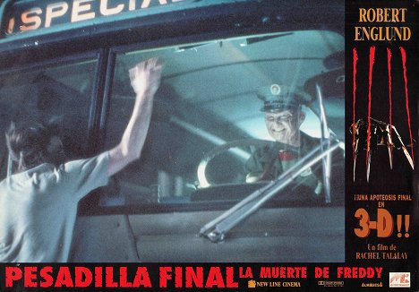 Robert Englund - O Último Pesadelo em Elm Street - Cartões lobby