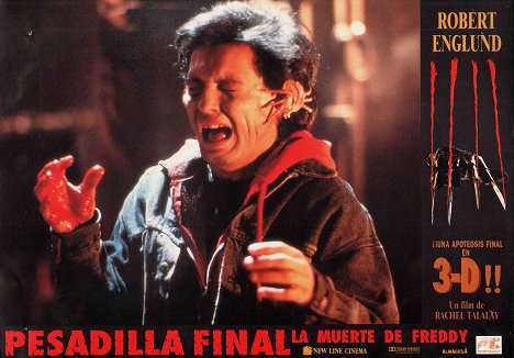 Ricky Dean Logan - Freddys Finale - Nightmare on Elmstreet 6 - Lobbykarten