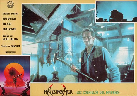 Gregory Harrison - Razorback - Cartes de lobby