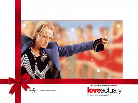 Bill Nighy - Love Actually - Cartes de lobby