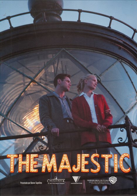 Jim Carrey, Laurie Holden - The Majestic - Lobby karty