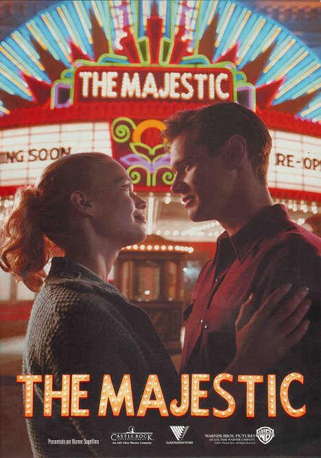 Laurie Holden, Jim Carrey - The Majestic - Lobby karty