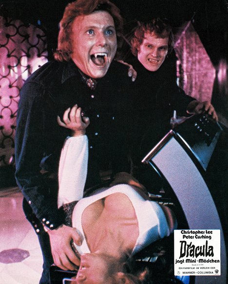 Christopher Neame - Dracula '73 - Cartes de lobby