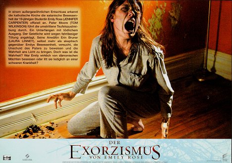Jennifer Carpenter - L'Exorcisme d'Emily Rose - Cartes de lobby