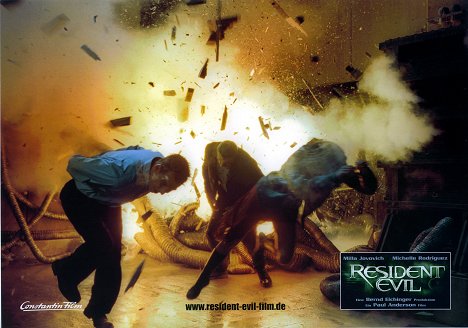 Eric Mabius - Resident Evil - Cartes de lobby