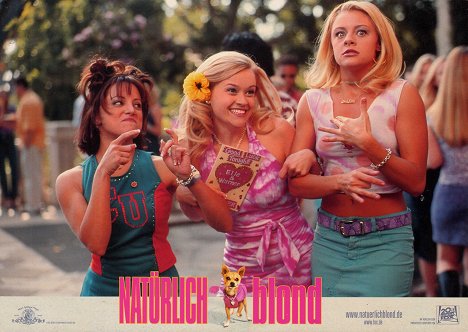 Alanna Ubach, Reese Witherspoon, Jessica Cauffiel - La Revanche d'une blonde - Cartes de lobby
