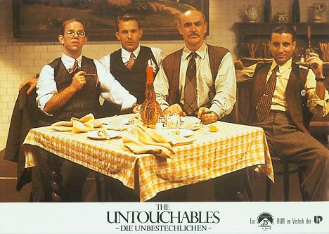 Charles Martin Smith, Kevin Costner, Sean Connery, Andy Garcia - Los intocables de Eliot Ness - Fotocromos