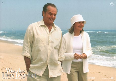 Jack Nicholson, Diane Keaton - Tout peut arriver - Cartes de lobby