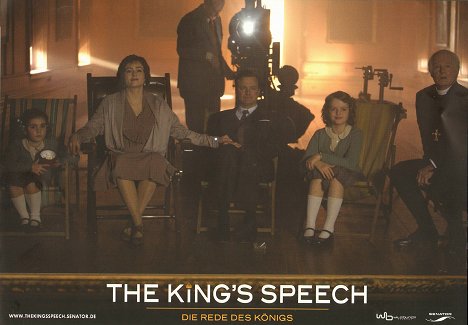 Helena Bonham Carter, Colin Firth, Derek Jacobi - Le Discours d'un roi - Cartes de lobby