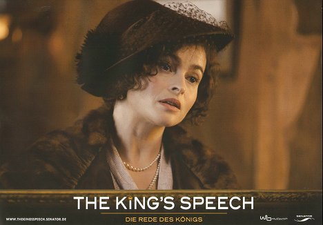 Helena Bonham Carter - The King's Speech - Die Rede des Königs - Lobbykarten